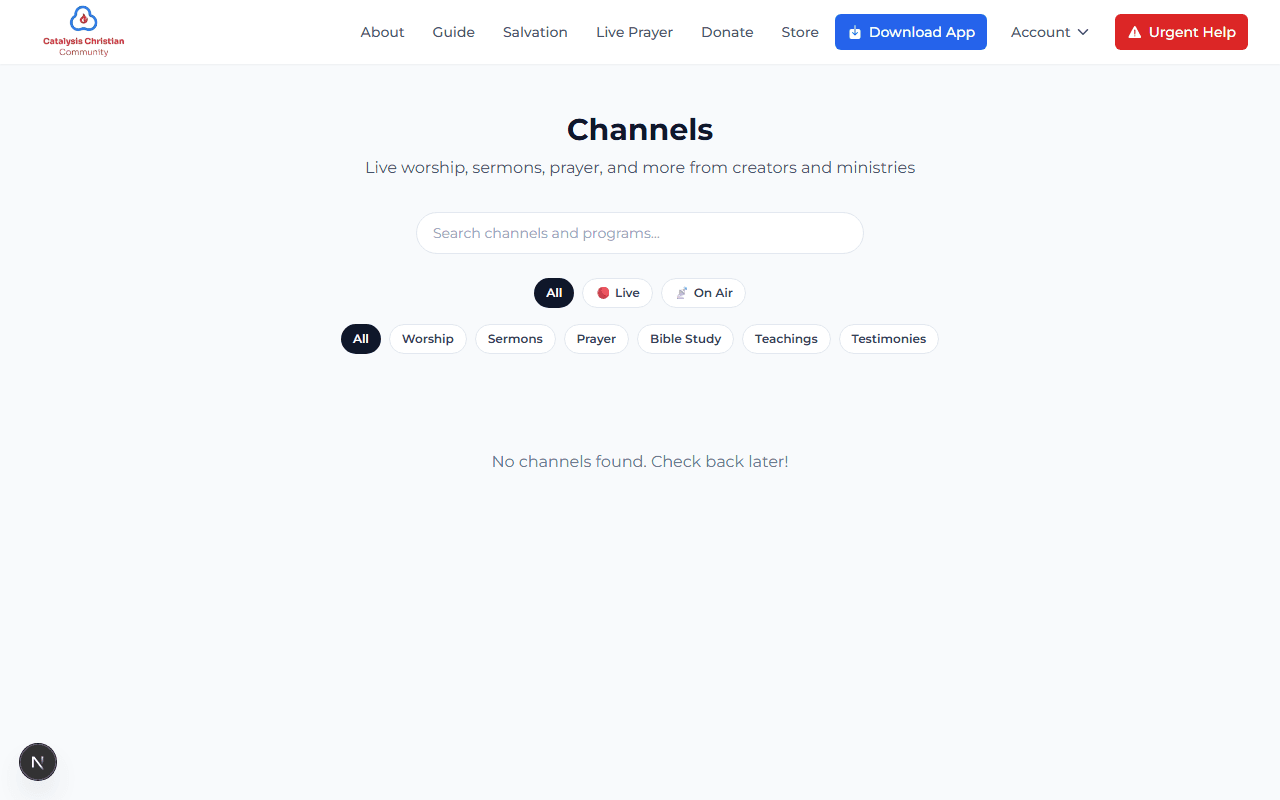 Channels directory